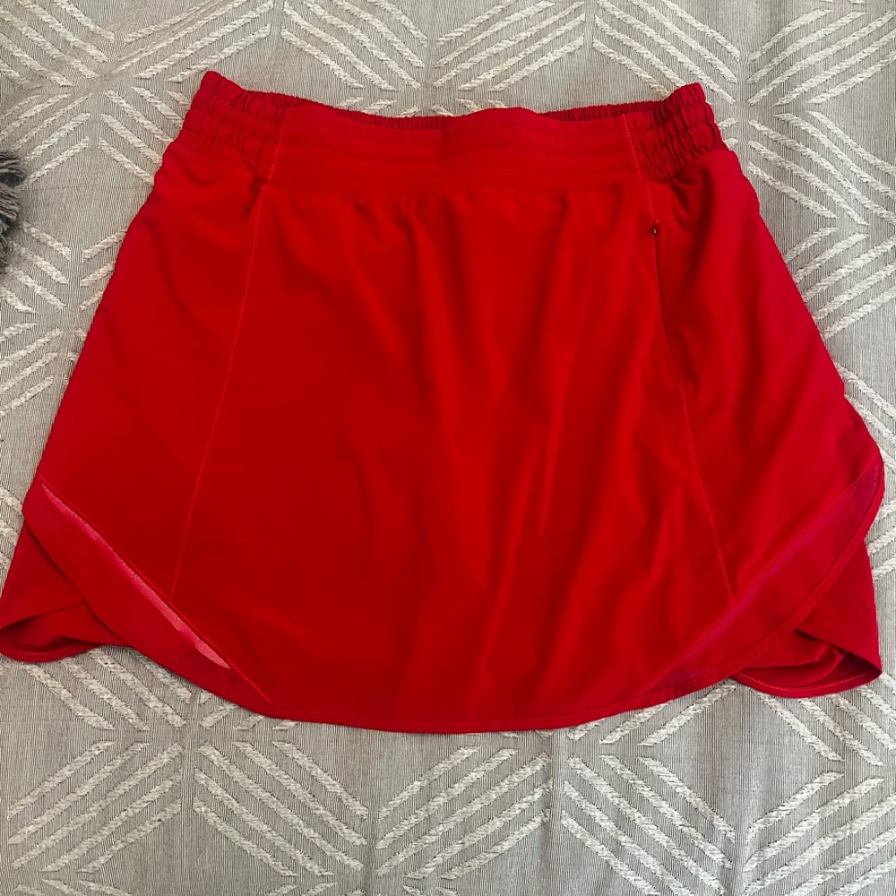 lululemon athletica Red Skirt